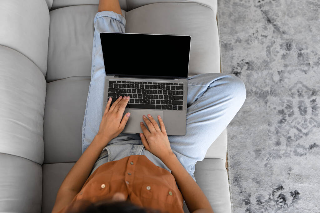 A new website on a laptop screen